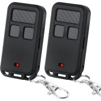 Ersatzfernbedienung für Garagentoröffner, 2 Stück, 890Max, Mini 3-Tasten-Garagentorfernbedienung Ersatzfernbedienung für Garagentoröffner, 2 Stück, 890Max, Mini 3-Tasten-Garagentorfernbedienung von ANDYOU