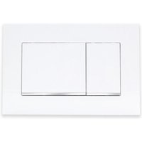 Geberit Delta30 Zweimengenspülplatte, Alpinweiß (115.137.11.1) von ANDYOU