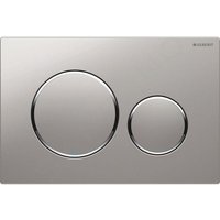 Geberit Sigma20 Double-Touch-Abzugsplatte, Chrom matt / glänzend (115.882.JQ.1) von ANDYOU