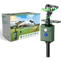 Intelligentes Wasserstrahl-Tierabwehrsystem Vogelabwehr, Katzen- und Hundeabwehr Tierabwehr über Sprinkleranlage Reichweite bis zu 10 m von ANDYOU