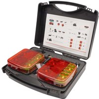 Kabelloses Anhängerlichtpanel, magnetisches Anhängerrücklichtset, WLAN-LED-Leuchte, wiederaufladbare kabellose magnetische LED-Anhängerrückleuchten Kabelloses Anhängerlichtpanel, magnetisches Anhängerrücklichtset, WLAN-LED-Leuchte, wiederaufladbare kabellose magnetische LED-Anhängerrückleuchten von ANDYOU