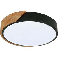 LED-Deckenleuchte, 24 W, moderne runde Holz-Deckenleuchte, Kaltweiß 6000 K, Ø 30 cm, für Schlafzimmer, Küche, Wohnzimmer, Balkon und Flur LED-Deckenleuchte, 24 W, moderne runde Holz-Deckenleuchte, Kaltweiß 6000 K, Ø 30 cm, für Schlafzimmer, Küche, Wohnzimmer, Balkon und Flur von ANDYOU
