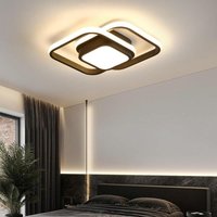 Minimalistische LED-Deckenleuchte für Schlafzimmer, Treppenhäuser, Balkone und Eingangsbereiche – Schwarzer quadratischer Spot mit drei Dimmern – 36 W Minimalistische LED-Deckenleuchte für Schlafzimmer, Treppenhäuser, Balkone und Eingangsbereiche – Schwarzer quadratischer Spot mit drei Dimmern – 36 W von ANDYOU