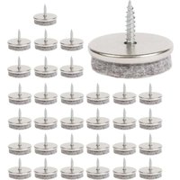 Möbelgleiter – 32er-Pack Stuhlgleiter, 28 mm Durchmesser. Diese Möbelgleiter mit 5 mm dicken Filzgleitern bieten optimalen Schutz für Stuhlbeine und Möbelgleiter – 32er-Pack Stuhlgleiter, 28 mm Durchmesser. Diese Möbelgleiter mit 5 mm dicken Filzgleitern bieten optimalen Schutz für Stuhlbeine und von ANDYOU