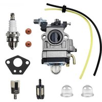 Motorsense Vergaser-Reparatursatz 40-5 43 52CC BC520 CG430 mit Dichtung, Schlauch, Zündkerze und Kraftstofffilter von ANDYOU
