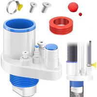 Schlauchdichtung für Waschmaschinen, Ablaufadapter für Waschmaschinen (40–75 mm), 5-in-1-Adapter von ANDYOU