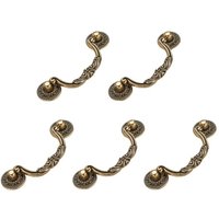 Set mit 5 Türgriffen oder Möbelknöpfen im Vintage-Bronze-Antik-Stil für Küchenschränke Set mit 5 Türgriffen oder Möbelknöpfen im Vintage-Bronze-Antik-Stil für Küchenschränke von ANDYOU