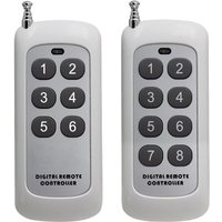 Stück 433 MHz Funkfernbedienungssender für Garagentore und MP3-Player Stück 433 MHz Funkfernbedienungssender für Garagentore und MP3-Player von ANDYOU