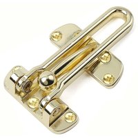 Türsicherung mit Diebstahlschutz, Kindersicherung für Türverriegelung, Schwingstange, Gold von ANDYOU