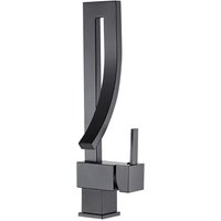 Waschtischarmatur, 360° schwenkbar, moderne Einhebel-Waschtischarmatur aus Messing, Gold Waschtischarmatur, 360° schwenkbar, moderne Einhebel-Waschtischarmatur aus Messing, Gold von ANDYOU