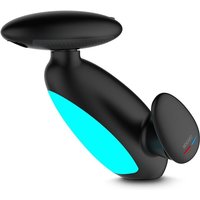 Waschtischarmatur mit ausziehbarer Brause, 4 Strahlarten und LED-Beleuchtung, Schwarz von ANDYOU