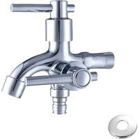 Wasserhahn, Zweihebelmischer, Einhebelmischer, Kühlarmatur, Doppelauslaufarmatur, G1/2 - Einhebelmischer von ANDYOU