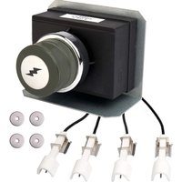 Zündset 7629 für Weber Genesis I 330 mit vorderen Brennerknöpfen (2011–2016), Piezo-Zündelement-Set, Zündelektroden-Set. Nicht geeignet für die von ANDYOU