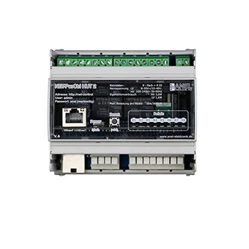 ANEL NET-PWRCTRL Hut 2 LV-S - 8 Ethernet/Internet gesteuerte Relais ANEL NET-PWRCTRL Hut 2 LV-S - 8 Ethernet/Internet gesteuerte Relais von ANEL
