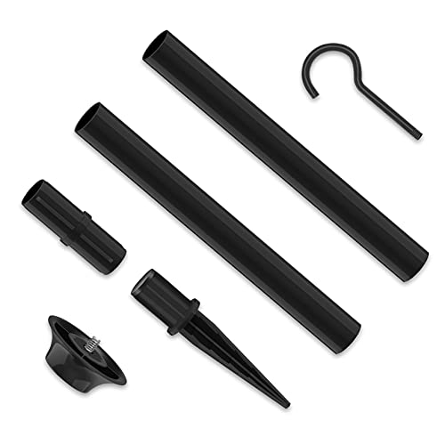 ANERIMST Stange/Erdspieß und Haken, Drahtlose Outdoor-Laternen-Taschenlampen-Lautsprecher von ANERIMST