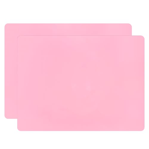 2 Stücke Silikon Platzsets für Kinder,Rutschfestes Waschbares Tischset,Hitzebeständig Platzdeckchen, Tischset im Tierdesign,40x30 cm Rosa 2 Stücke Silikon Platzsets für Kinder,Rutschfestes Waschbares Tischset,Hitzebeständig Platzdeckchen, Tischset im Tierdesign,40x30 cm Rosa von ANEWISH