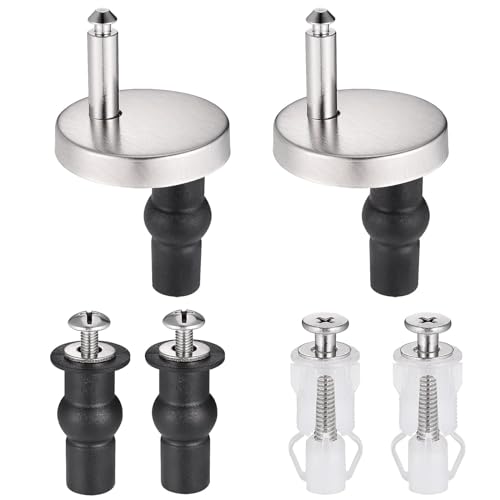 ANFENGLOU 6 Stück Schrauben für Toilettensitz, Scharnier für Toilettendeckel WC Sitz Befestigung Klodeckel Edelstahl, Toiletten Sitz Reparatur Teile, Toiletten Sitz Schrauben Zubehör ANFENGLOU 6 Stück Schrauben für Toilettensitz, Scharnier für Toilettendeckel WC Sitz Befestigung Klodeckel Edelstahl, Toiletten Sitz Reparatur Teile, Toiletten Sitz Schrauben Zubehör von ANFENGLOU