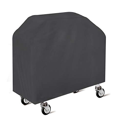 ANFTOP Grill Abdeckhaube, Grillabdeckung Regendicht 210D BBQ Abdeckung Cover Schutzhuelle Haube Grill Abdeckplane Wasserdicht (80x66x100cm) -Schwarz von ANFTOP