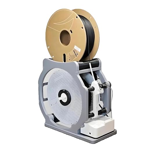 Automatischer 3D-Filament-Umspulgerät, Elektrischer Spulenaufwickler mit intelligenter Start- und Stoppfunktion, Automatisches Filament-Umspulgerät, Universal-Schweißfadenwickler von ANGDI