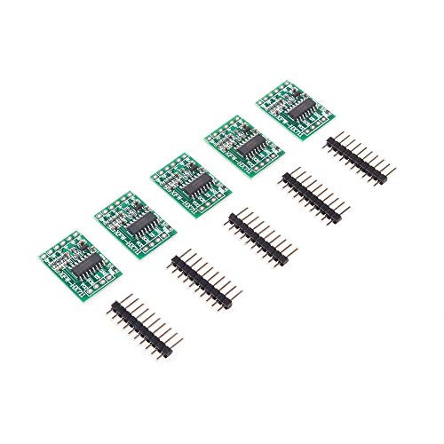 5 Stück ANGEEK 24 Bit HX711 Gewichtsensor Drucksensor Auswerteelektronik Modul Board 5 Stück ANGEEK 24 Bit HX711 Gewichtsensor Drucksensor Auswerteelektronik Modul Board von ANGEEK