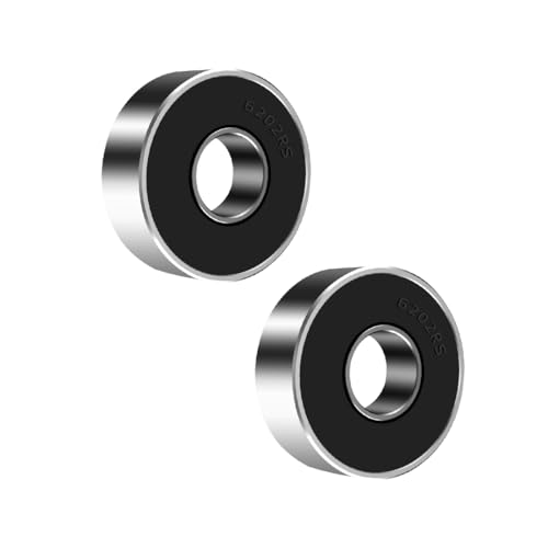 ANGEEK 2 Stück 6202-2RS Kugellager 15 mm x 35 mm x 11 mm,Vorgeschmiert,Doppeldichtung, 6202RS Rillenkugellager ANGEEK 2 Stück 6202-2RS Kugellager 15 mm x 35 mm x 11 mm,Vorgeschmiert,Doppeldichtung, 6202RS Rillenkugellager von ANGEEK