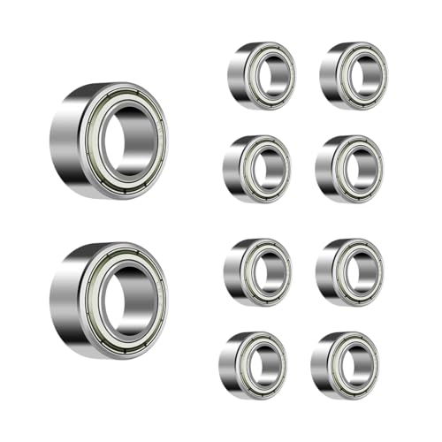 ANGEEK 10 Stück 686 ZZ Kugellager 6 mm x 13 mm x 5 mm,Vorgeschmiert,Doppeldichtung, 686ZZ Rillenkugellager ANGEEK 10 Stück 686 ZZ Kugellager 6 mm x 13 mm x 5 mm,Vorgeschmiert,Doppeldichtung, 686ZZ Rillenkugellager von ANGEEK