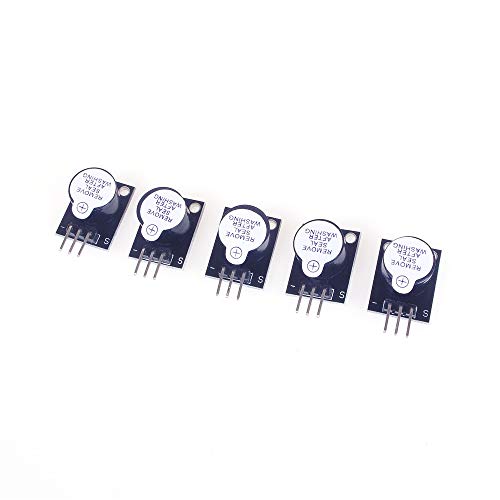 ANGEEK 5 Stück KY-012 aktives Piezo Buzzer Alarm Sensor Modul für Arduino Raspberry DIY PC Drucker ANGEEK 5 Stück KY-012 aktives Piezo Buzzer Alarm Sensor Modul für Arduino Raspberry DIY PC Drucker von ANGEEK