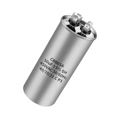 CBB65 450V AC 50uf 50/60HZ Klimaanlagenkondensator,Außenstartkondensator,Klimaanlagenkondensator,Kompressorstartkondensator ANGEEK von ANGEEK