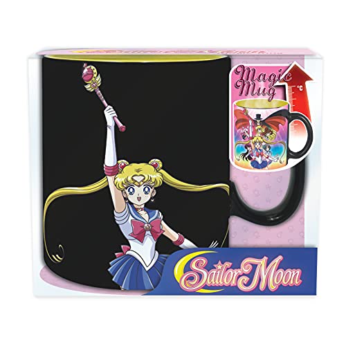 Sailor Moon - Tasse - Warriors - Kaffeebecher - Tuxedo Mask - Thermoeffekt Mug 460 ml - Geschenkbox von ANGEL CITIZ