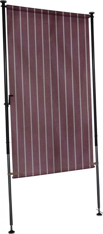 ANGERER Freizeitmöbel GmbH Seitenmarkise Balkonsichtschutz bordeaux/creme 150 cm ANGERER Freizeitmöbel GmbH Seitenmarkise Balkonsichtschutz bordeaux/creme 150 cm von ANGERER Freizeitmöbel GmbH