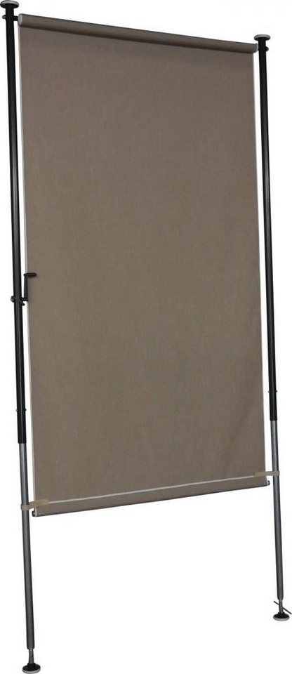 ANGERER Freizeitmöbel GmbH Seitenmarkise Balkonsichtschutz taupe 150cm Sichtschutz Balkon von ANGERER Freizeitmöbel GmbH