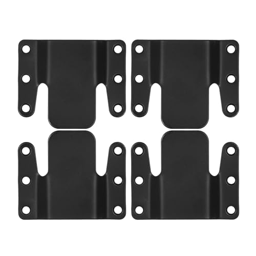 4 Sofa -Steckverbinder, Robuste Couch -Clips, Rostfeste Sofa Steckerhalterung mit Schraube, Metallmaterial, Breite Anwendung, Guter Helfer für Kombinierbare , Einfache Installation mit (4 Stück) von ANGGREK