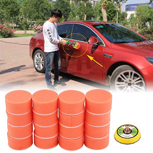 ANGGREK 2 -Zoll -Schwamm Buffing Pad Kit Professionelle Polierpolster für Autodetails mit Klebstoff Backing Bohrer Adapter Waschbar Wiederverwendbares 17pcs ANGGREK 2 -Zoll -Schwamm Buffing Pad Kit Professionelle Polierpolster für Autodetails mit Klebstoff Backing Bohrer Adapter Waschbar Wiederverwendbares 17pcs von ANGGREK