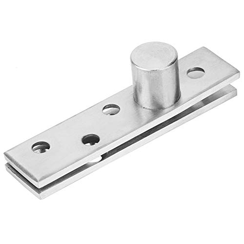 ANGGREK 360-Grad-Drehgelenk, 2 Stücke Edelstahl Drehtürscharnier mit Gebürsteter Oberfläche für Drehtüren 75 Mm (Exzentrische Achse) von ANGGREK