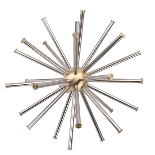 ANGGREK -Brüsendüse, Messing Kristallkugel-Düse Sprühkopf für Garten Pool Park mit Edelstahl Langlebigem Wassersprenger Landschaftsdekoration (G1in) von ANGGREK