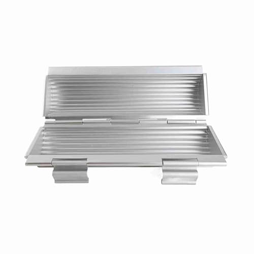 ANGGREK Französische Brot Backwanne Runde Laib Pan Aluminiumlegierung Nicht-Schicht-Backpfanne 305x112x85mm mit Einfacher Freisetzung für Brotgebäckkuchen (SILVER) von ANGGREK