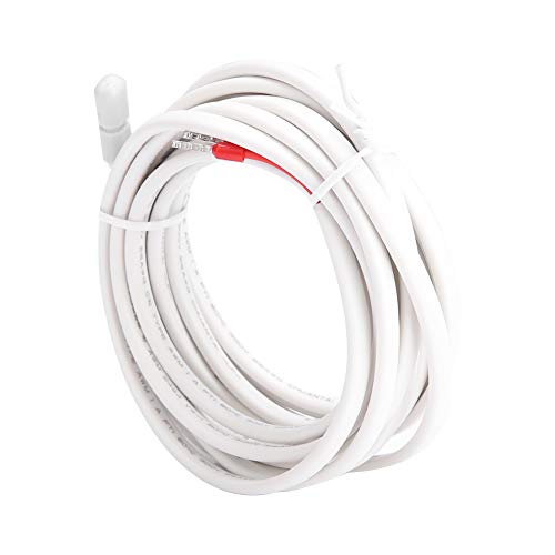 ANGGREK Fußbodenheizung Thermostat Sensor, 10K Ohm Temperatursonde mit Gummi-Gehäuse für Wasserrohre und Innen-/Außenüberwachung ANGGREK Fußbodenheizung Thermostat Sensor, 10K Ohm Temperatursonde mit Gummi-Gehäuse für Wasserrohre und Innen-/Außenüberwachung von ANGGREK