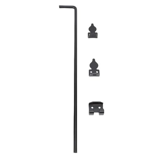 ANGGREK Heavy -Duty -Rohrschrauben Gate Stange Stahlsturzropfenrohrschraube Hardware mit Gemahlenem Latch für Holz PVC Metalltore Zäune Türen von ANGGREK