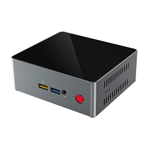 ANGGREK J3455 -PC, 8 GB RAM, MSATA-SSD, 2,4 GB + 5,8 GB Dualband-WLAN, USB-Schnellladung, 10, Dual-Display (EU-Stecker 256G) von ANGGREK