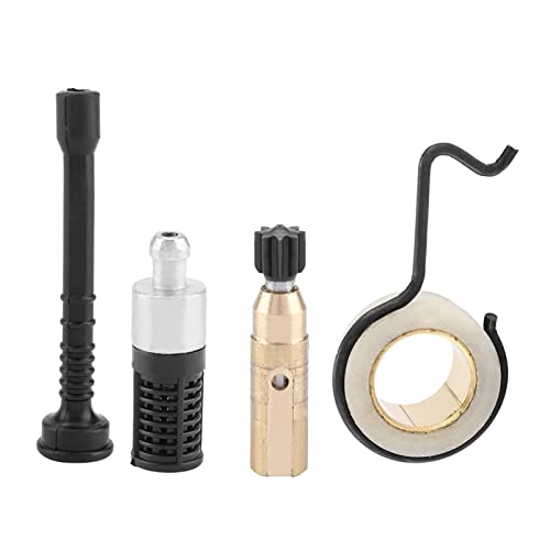 ANGGREK Ölpumpenfilter -Set Wurmgetragen Getriebe Ölrohrfilter -Kit Ölpumpe Wurmgetriebe Kit mit Metallmaterialien für MS250 MS230 MS210 Ersatzteile von ANGGREK