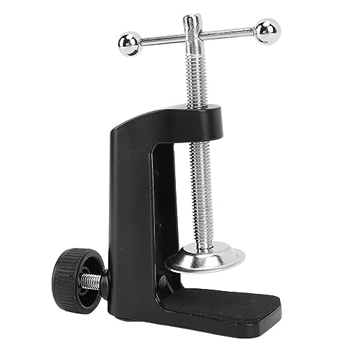 Robustes Aluminium Leicht zu Installierter Schreibtisch C-Klemme mit Robustem Lastlager für LAMP-LCD-Monitor-Flashhalter-Ständer, Vielseitige Anwendungsfälle, Bequemer Ergonomischer Griff von ANGGREK