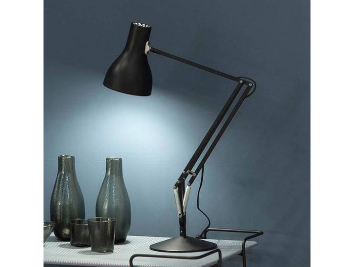 Anglepoise Type 75 Tischlampe samtschwarz für Arbeitszimmer / Büro - Retro - Aluminium von ANGLEPOISE