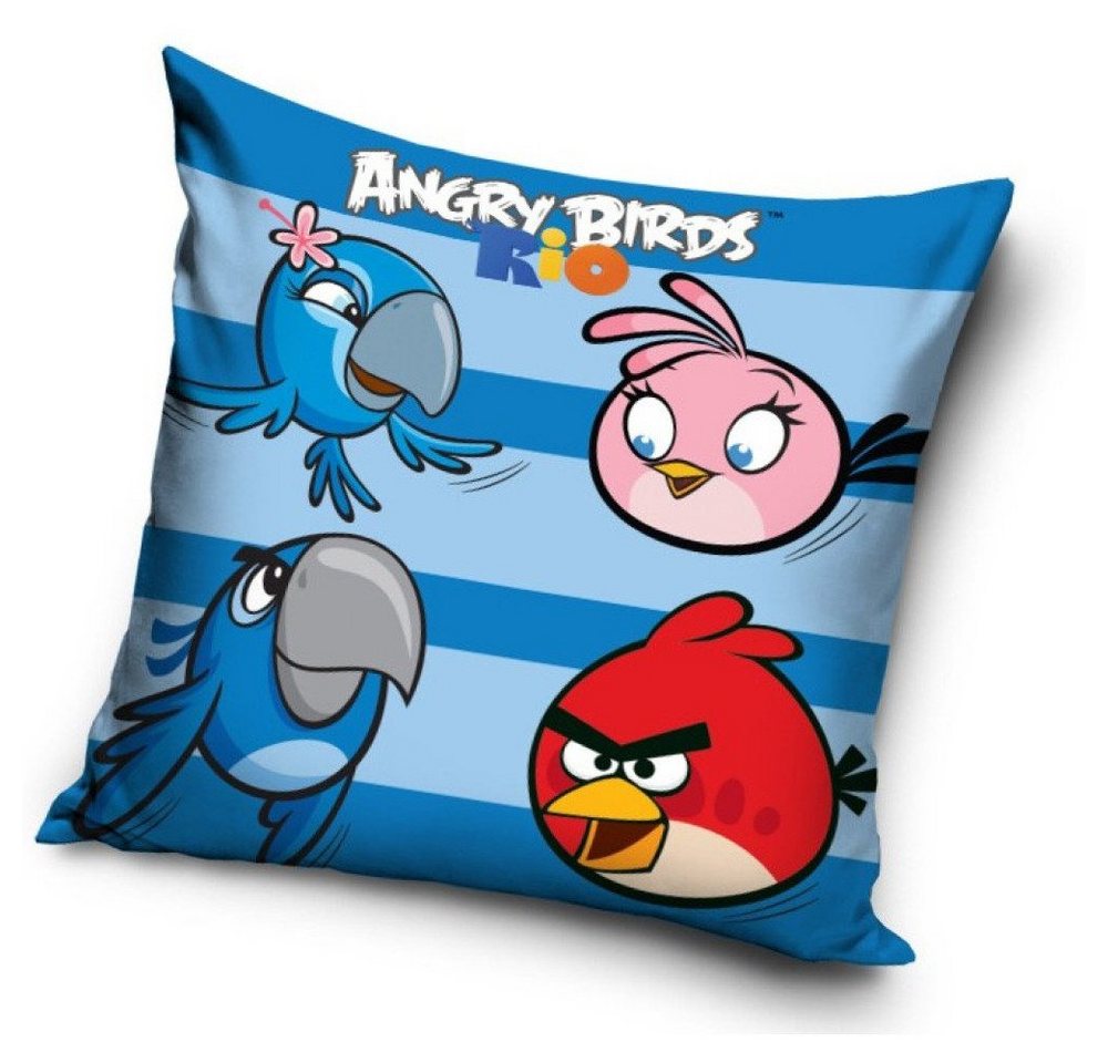 Kissenbezug Angry Birds Kissenbezug 40 x 40 cm, ANGRY BIRDS (1, 1, 1, 1 Stück) von ANGRY BIRDS