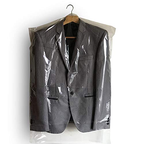 100 PCS Kleidung Staubschutz 90 cm Kann aufgehängt werden Transparent Staub Kleidersack 100 PCS Kleidung Staubschutz 90 cm Kann aufgehängt werden Transparent Staub Kleidersack von ANHIOK