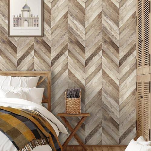 ANHUIB Tapete Holz Selbstklebend Holzoptik Wandpapier Selbstklebend Wandaufkleber Vintage Holz Tapeten 44x300cm Wasserdicht Bad Schlafzimmer Holztapete Möbelfolie Holzoptik Vliestapete Holzwand Tapete ANHUIB Tapete Holz Selbstklebend Holzoptik Wandpapier Selbstklebend Wandaufkleber Vintage Holz Tapeten 44x300cm Wasserdicht Bad Schlafzimmer Holztapete Möbelfolie Holzoptik Vliestapete Holzwand Tapete von ANHUIB