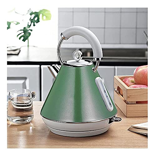 1,8 l elektrischer Teekessel, Kaffeemaschine mit Wasseranzeige, kochender Warmwasserbereiter mit automatischer Abschaltung, abnehmbarer Edelstahlboden, Wasserkocher Comfortable anniversary von ANIFM