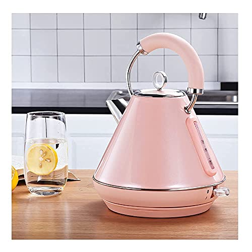 1,8 l elektrischer Teekessel, Kaffeemaschine mit Wasseranzeige, kochender Warmwasserbereiter mit automatischer Abschaltung, abnehmbarer Edelstahlboden, Wasserkocher Comfortable anniversary von ANIFM