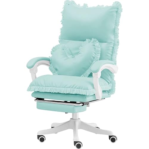 ANIFM Kommerzieller ergonomischer Chefsessel aus gebundenem Leder mit hoher Rückenlehne, ergonomischer Computerstuhl mit Verstellbarer hoher Rückenlehne, ergonomische Lordosenstütze mit Geschichteten von ANIFM