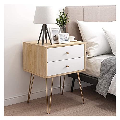 ANIFM Nachttisch Einfacher Nachttisch für Schlafzimmer, Büro, Nachttisch, Nachttisch aus Holz für Schlafzimmer, Wohnzimmer, Arbeitszimmer, Schlafzimmer, Nachttisch, Beistelltisch mit 2 Schubladen, ANIFM Nachttisch Einfacher Nachttisch für Schlafzimmer, Büro, Nachttisch, Nachttisch aus Holz für Schlafzimmer, Wohnzimmer, Arbeitszimmer, Schlafzimmer, Nachttisch, Beistelltisch mit 2 Schubladen, von ANIFM