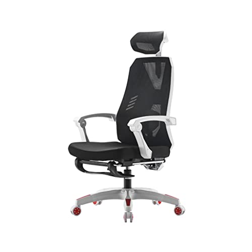 ANIFM Video-Gaming-Stuhl, Racing-Liegestuhl, Executive-Relax-Computerstuhl, ergonomischer Liegestuhl mit Fußstütze, Racing-PC-Computer-Bürostuhl mit hoher Rückenlehne Comfortable Anniversary von ANIFM